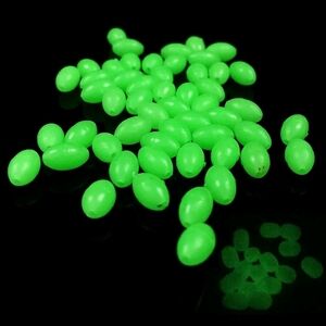 Luminous Green Decorative Beads